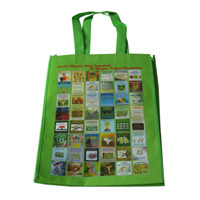 宝山LB11覆膜无纺布广告袋